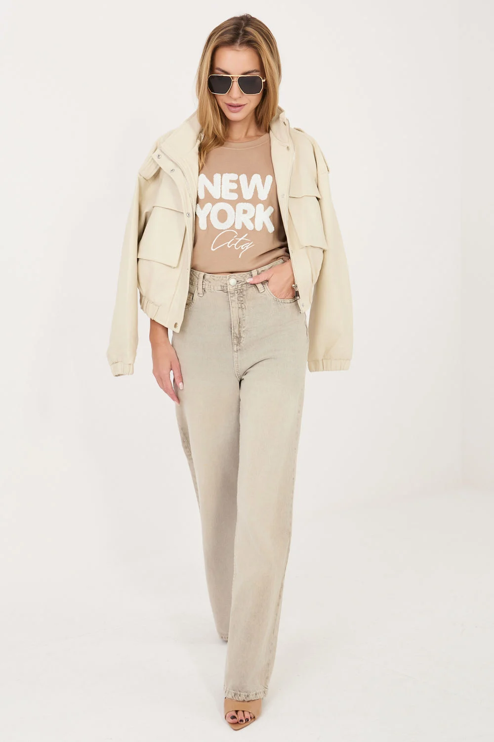 Chemisier beige – Image 2