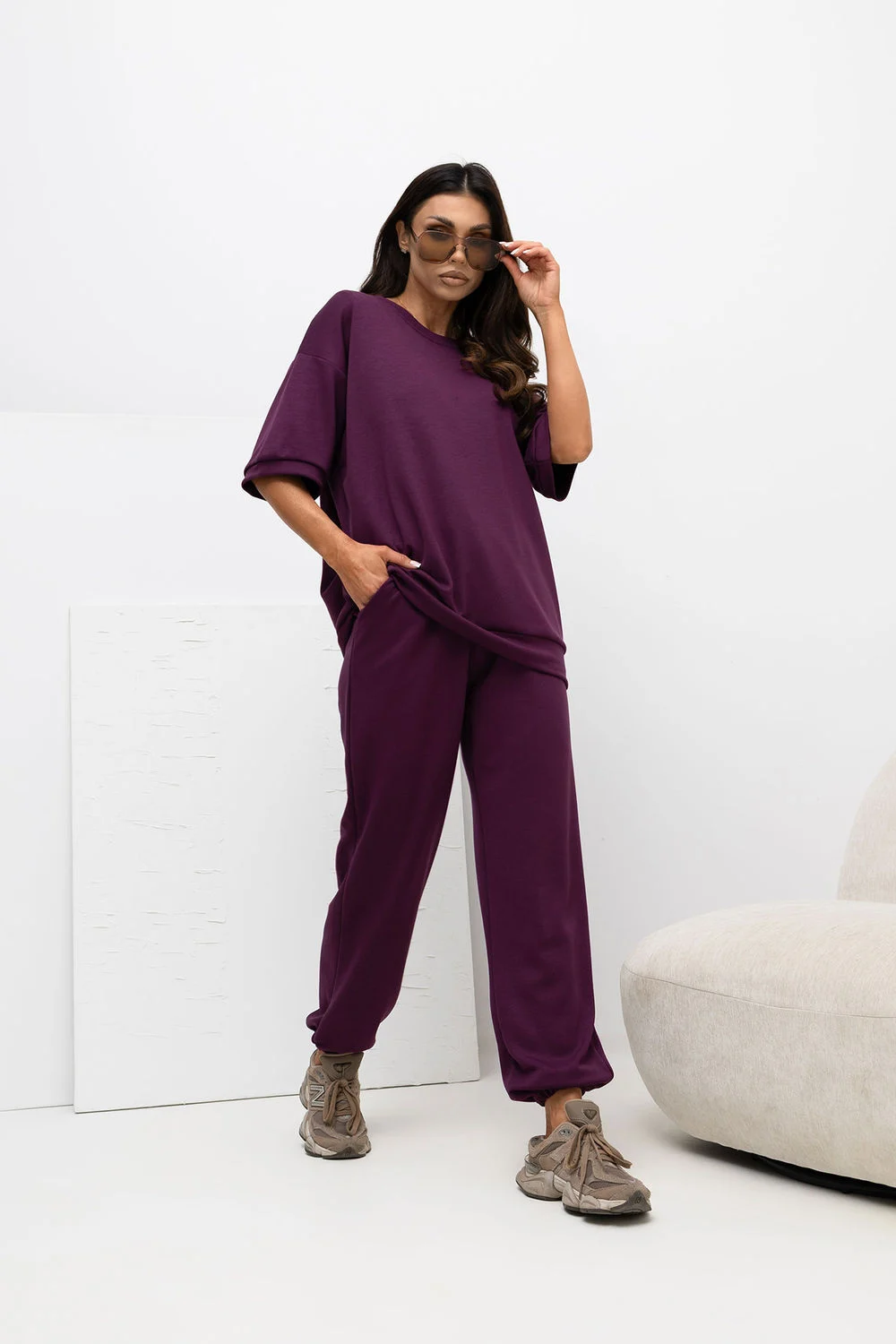 Ensemble violet