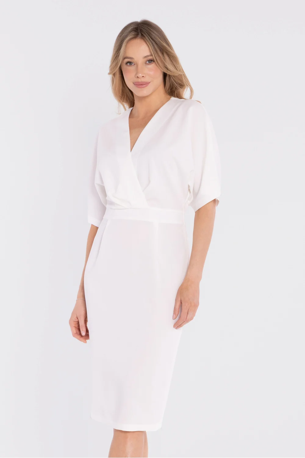 Robe de jour beige