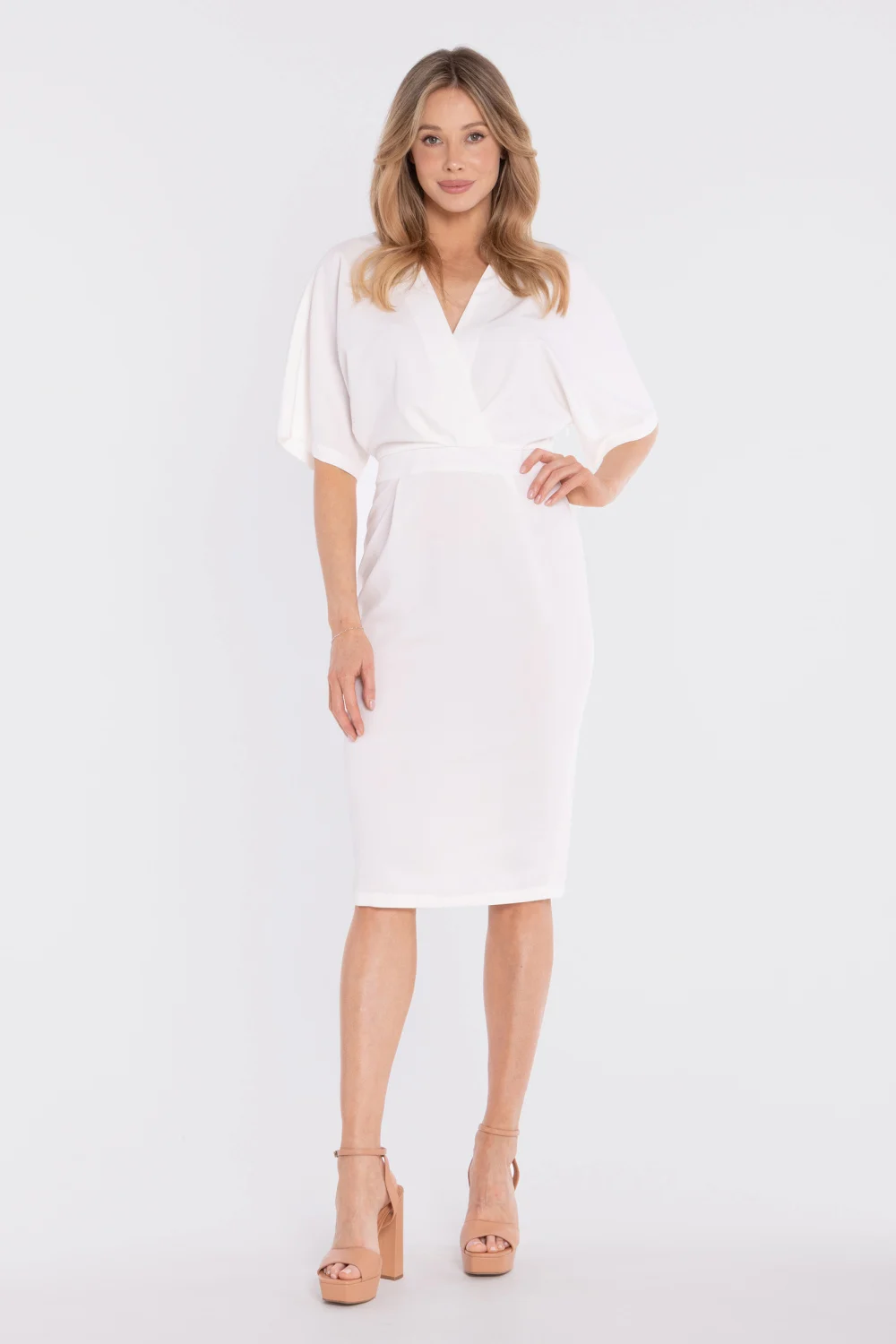 Robe de jour beige – Image 2