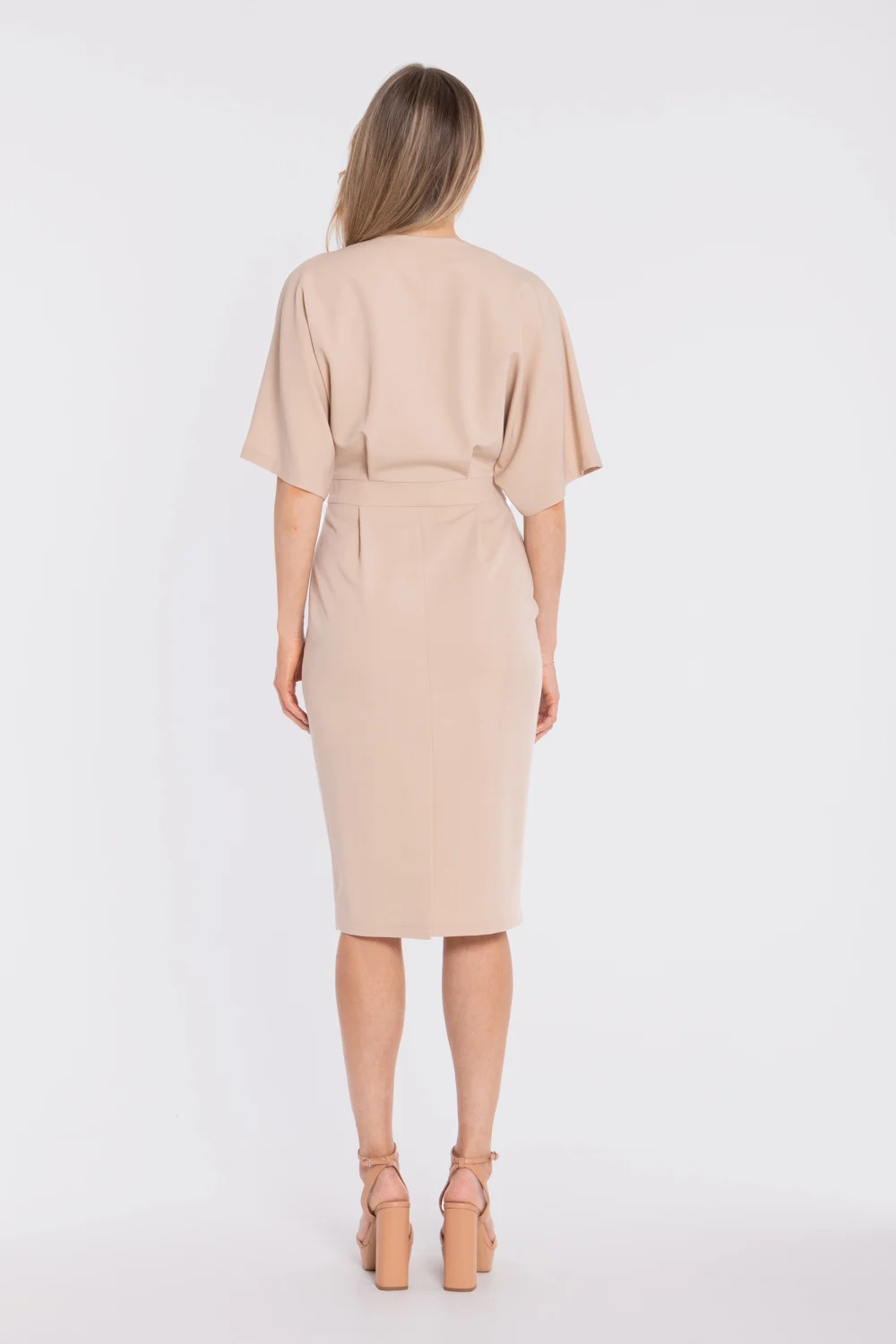 Robe de jour beige – Image 3