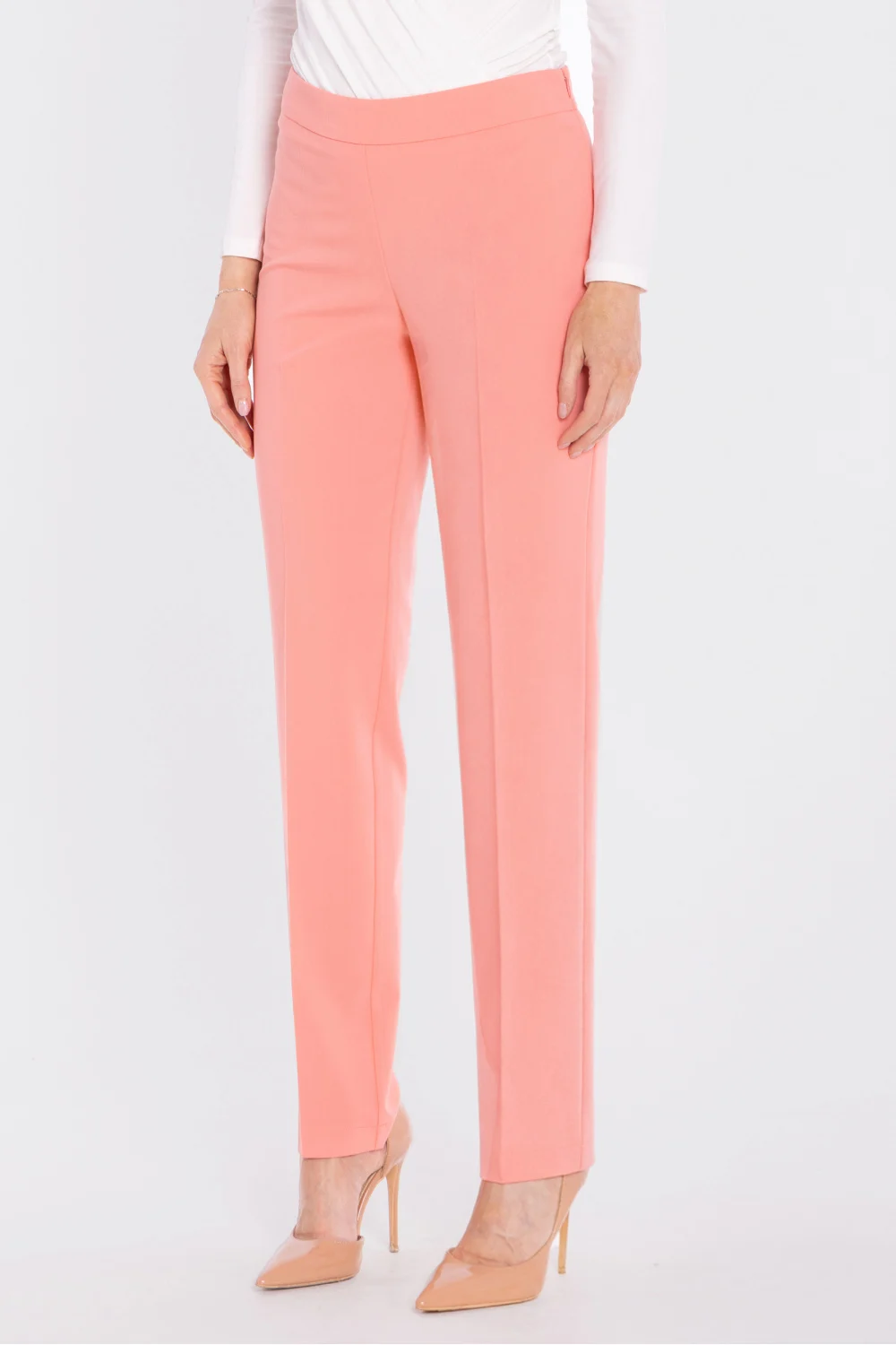 Pantalon femme rose
