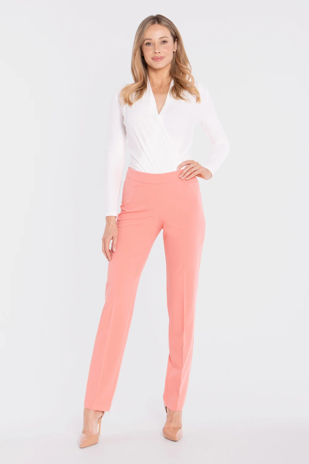 Pantalon femme rose – Image 2