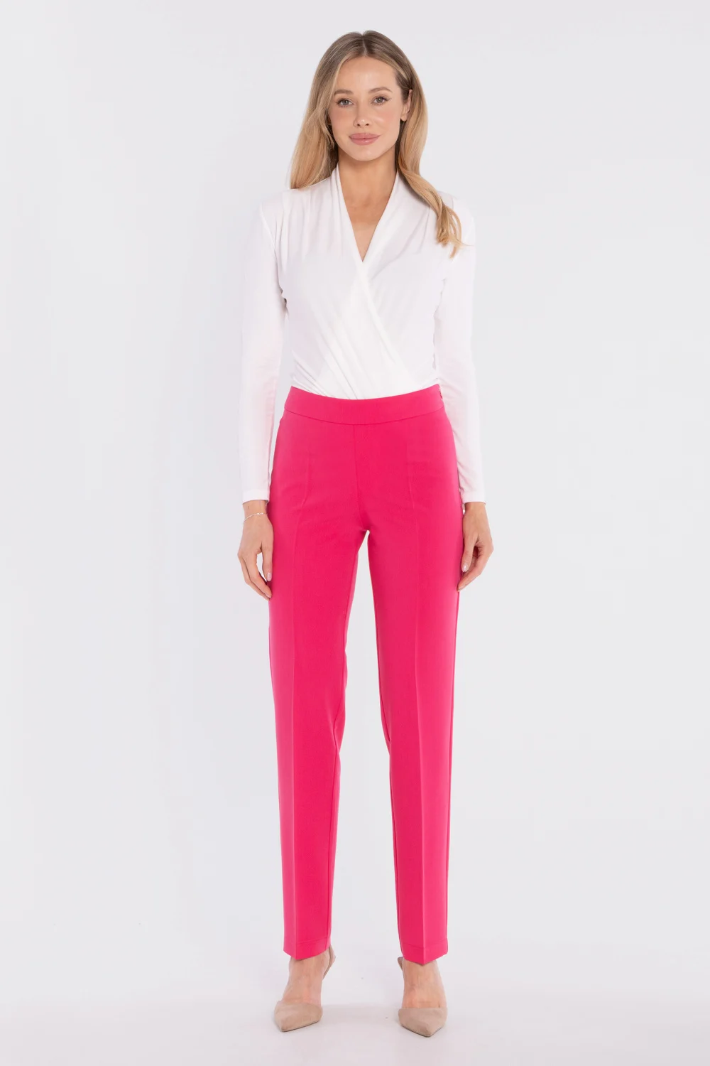 Pantalon femme rose – Image 2
