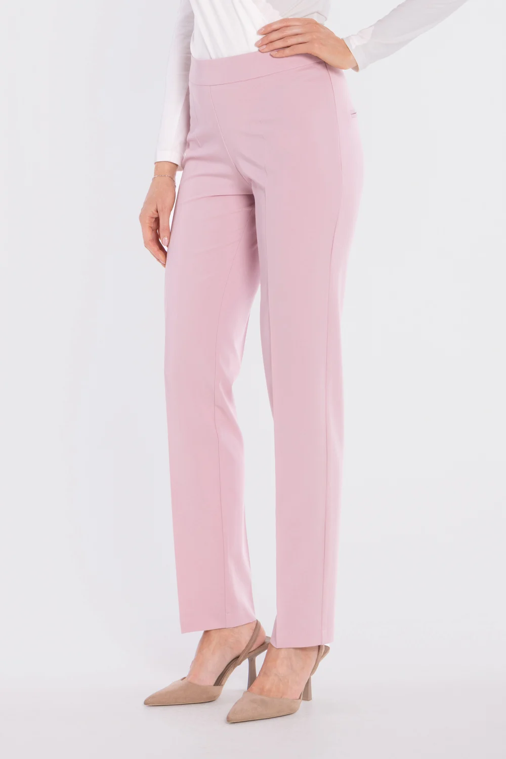 Pantalon femme violet