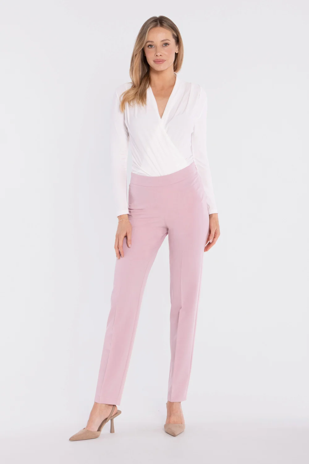 Pantalon femme violet – Image 2