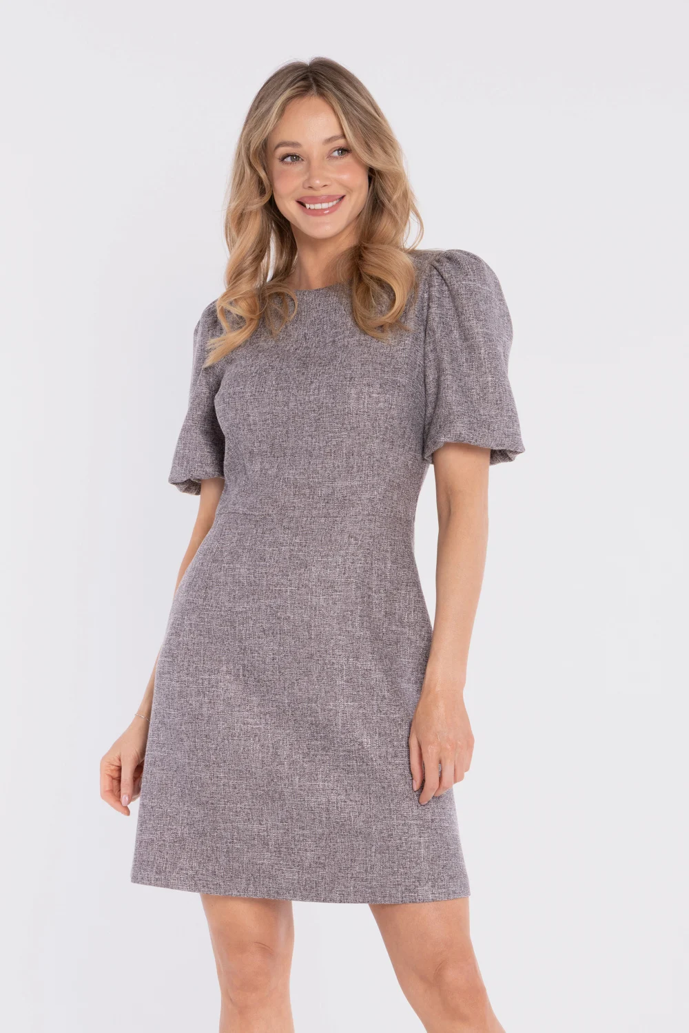 Robe de jour grise