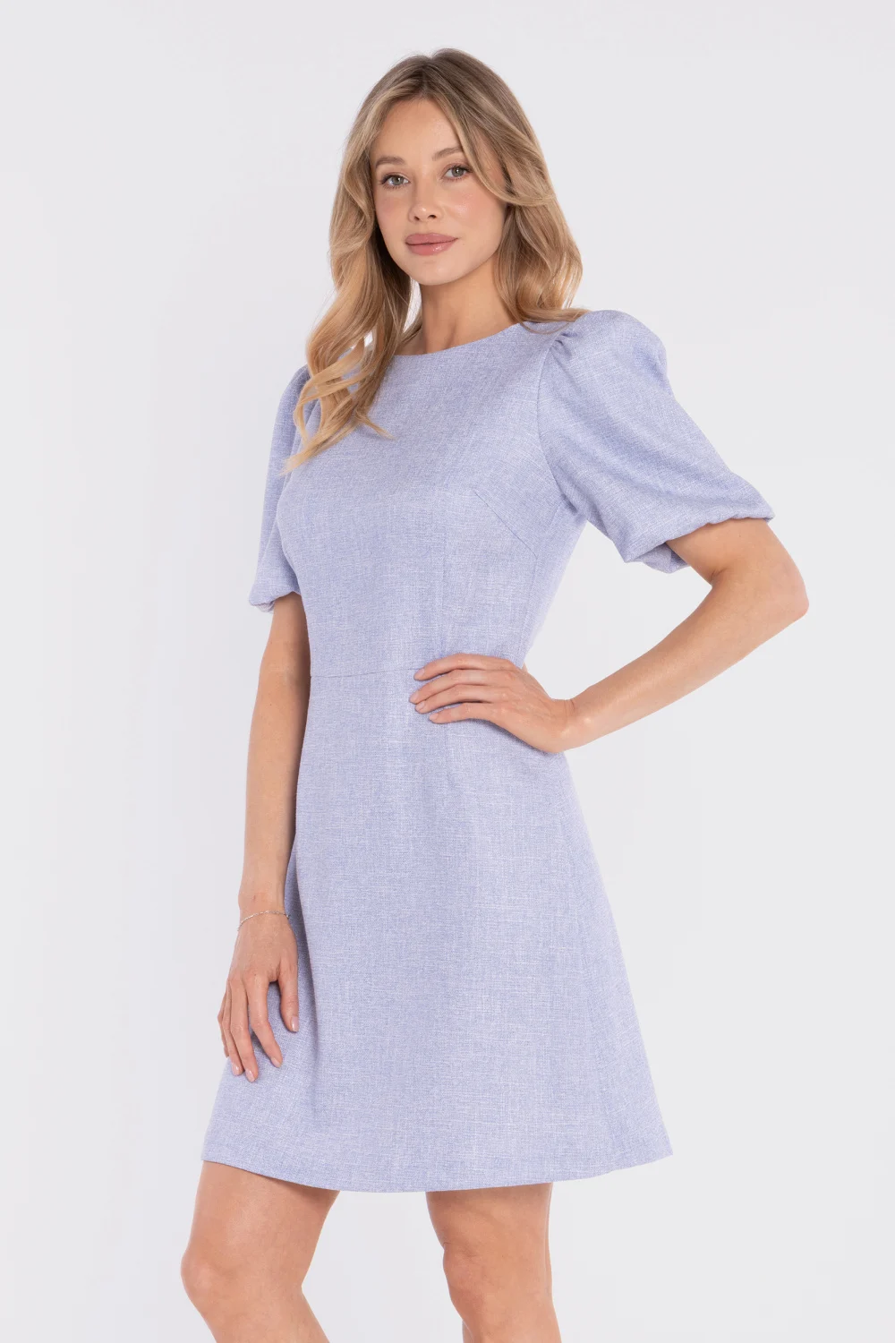 Robe de jour bleue