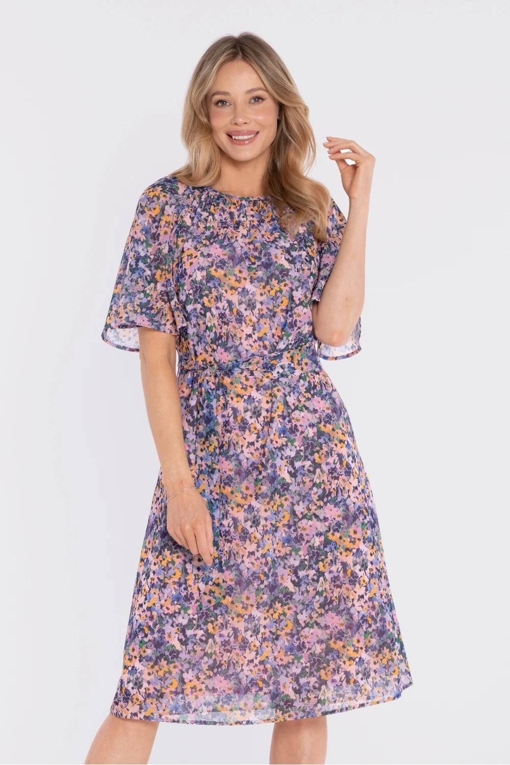 Robe de jour multicouleur