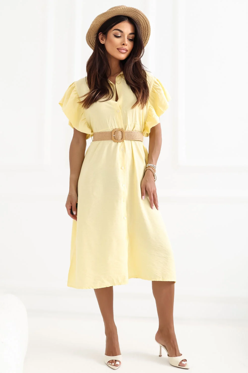 Robe de jour jaune – Image 2