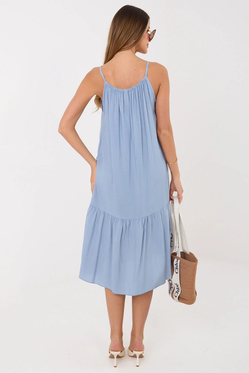 Robe de jour bleue – Image 3