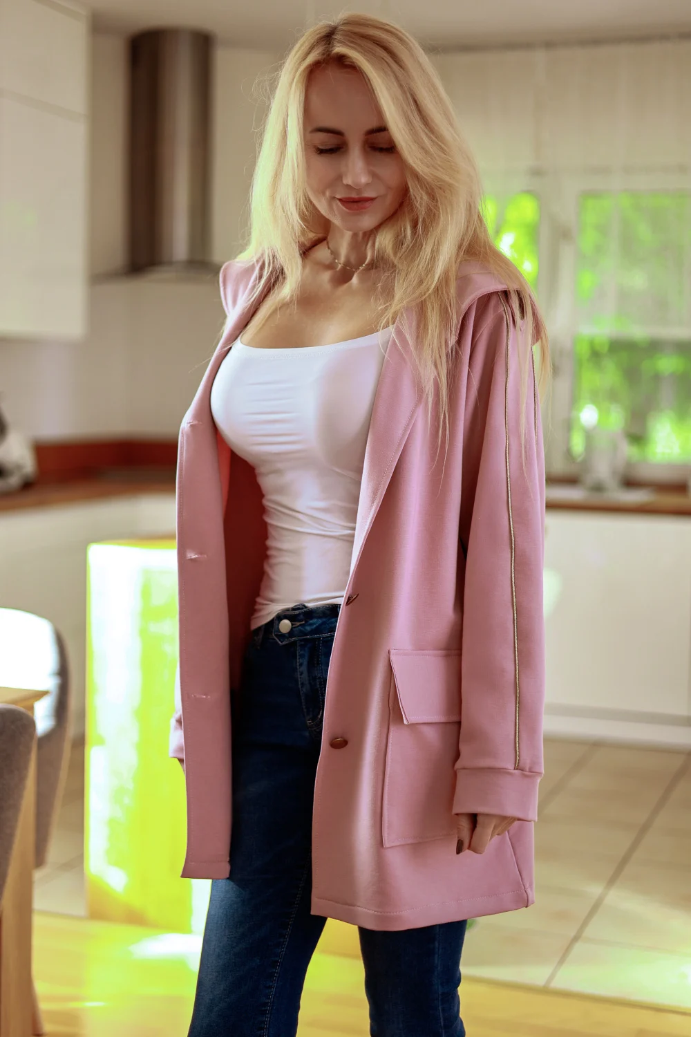 Sweatshirt rose – Image 2