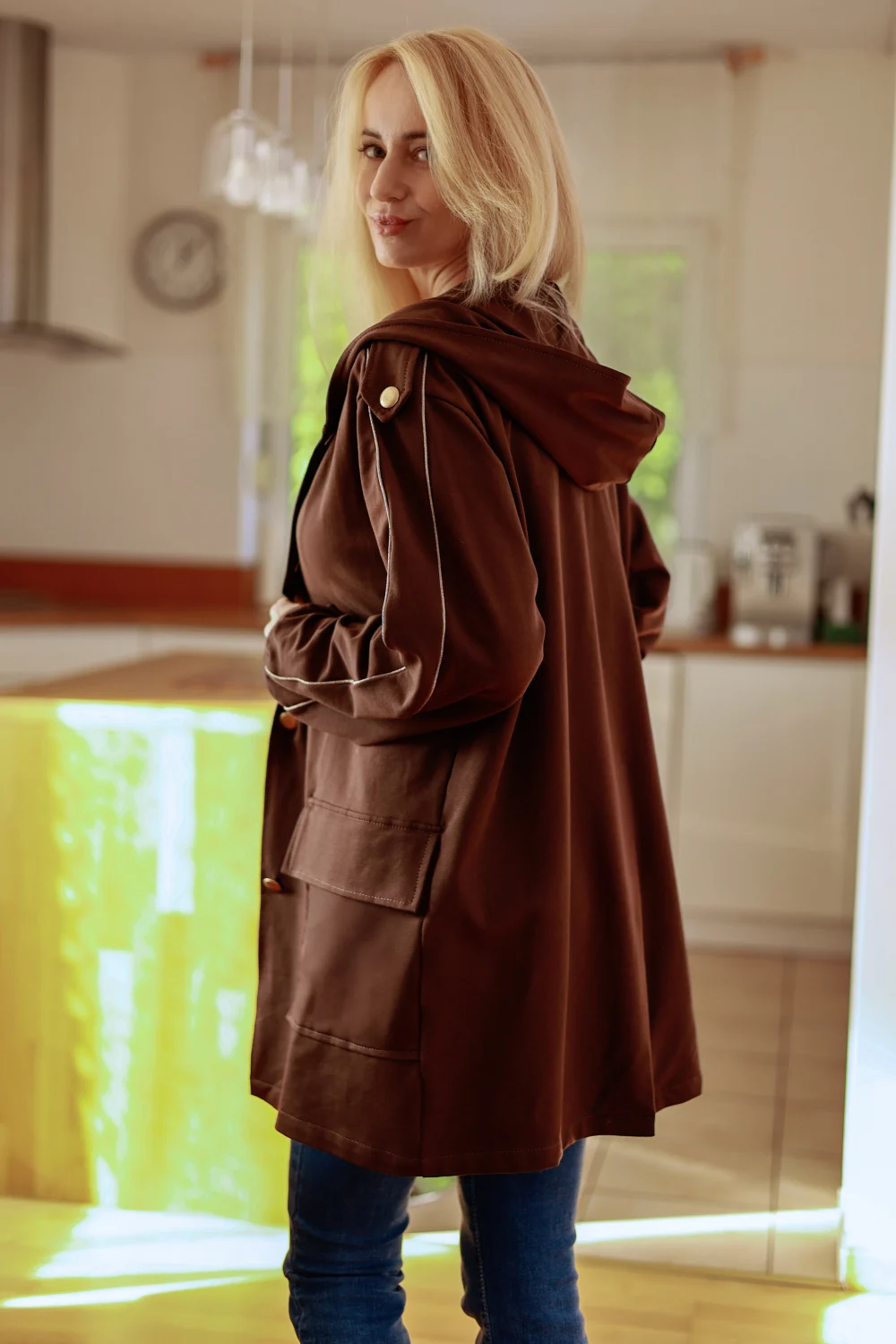 Sweatshirt brun – Image 3