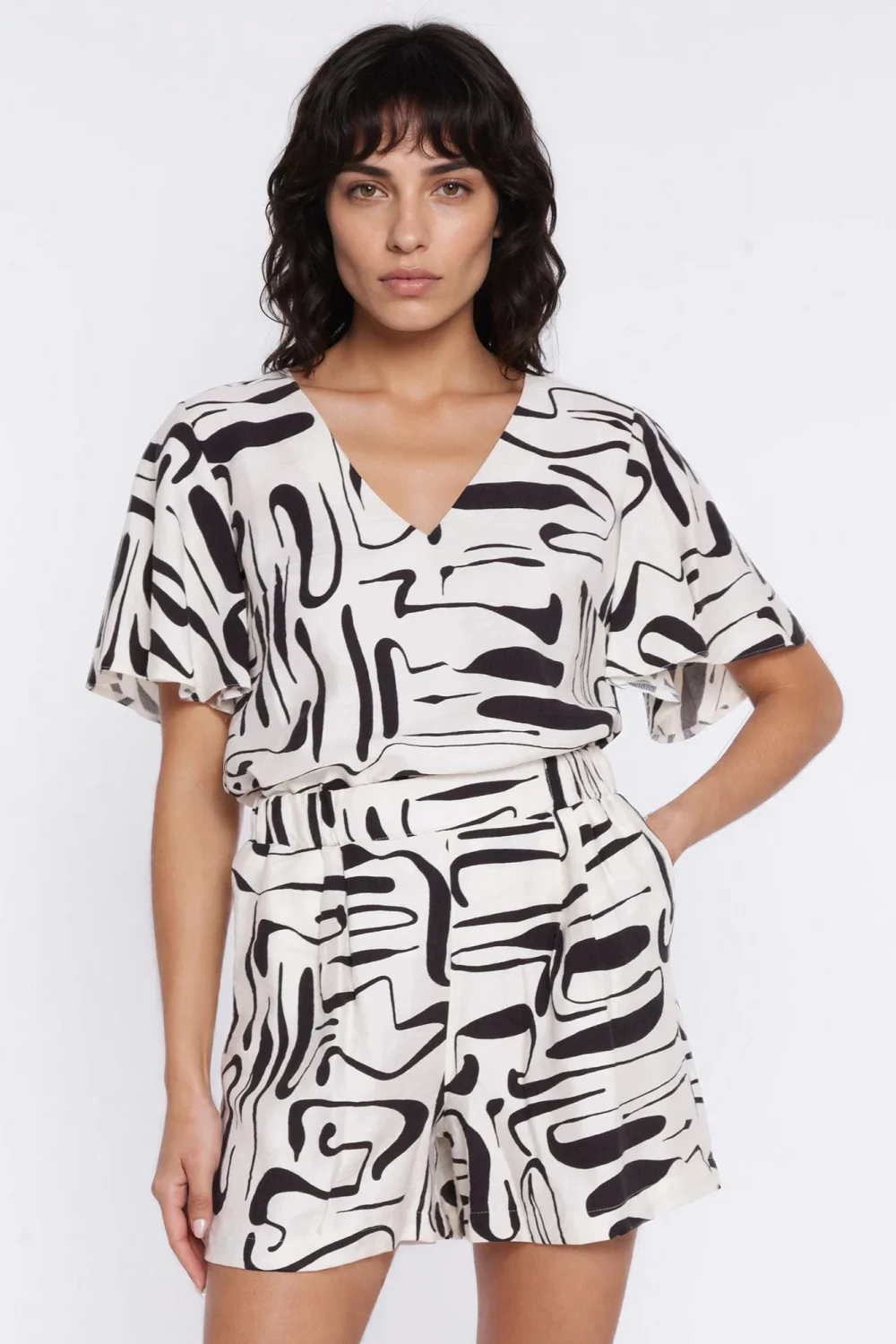 Short multicouleur