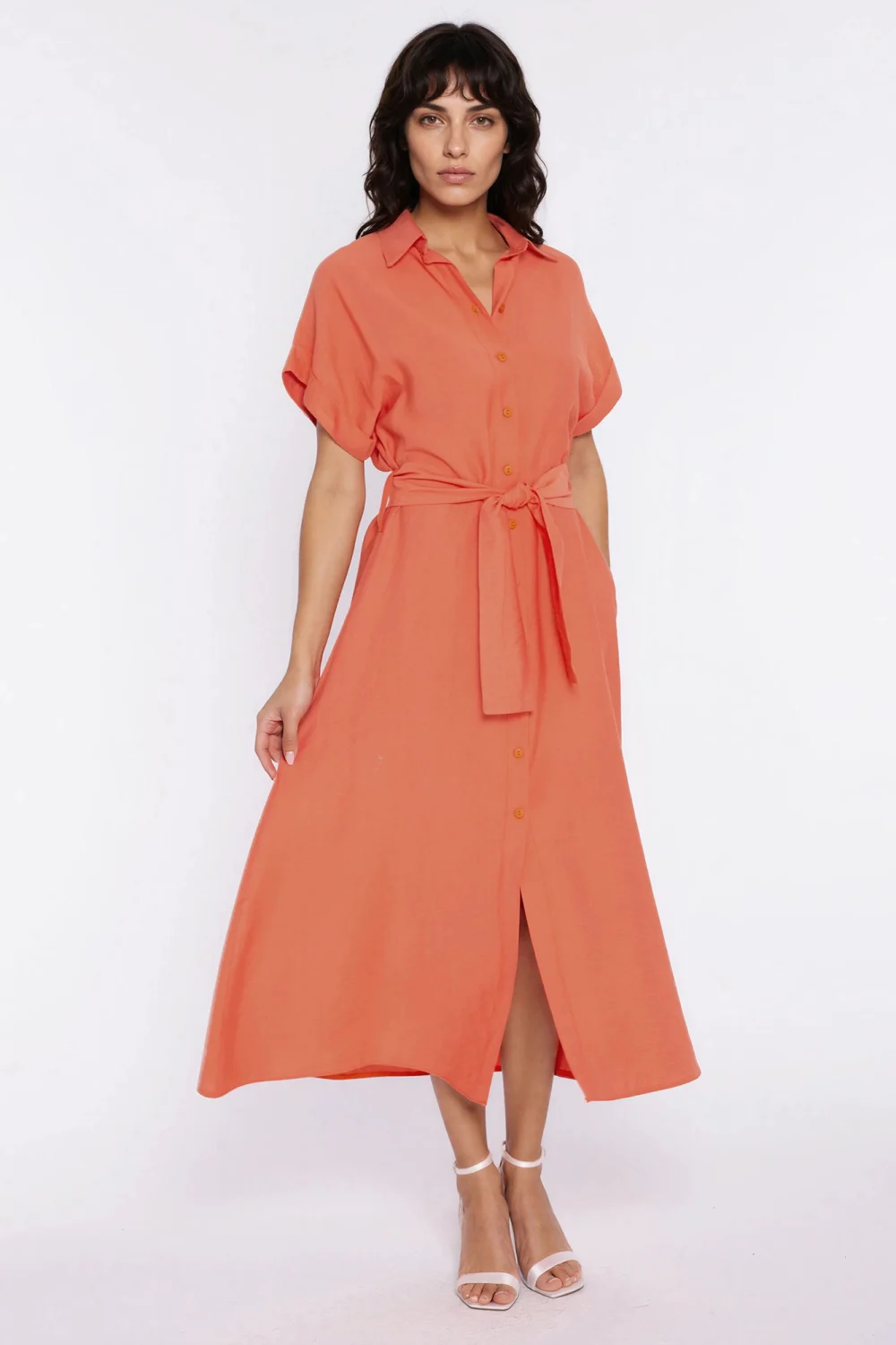 Robe de jour orange – Image 2