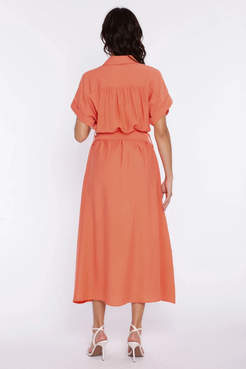 Robe de jour orange – Image 3
