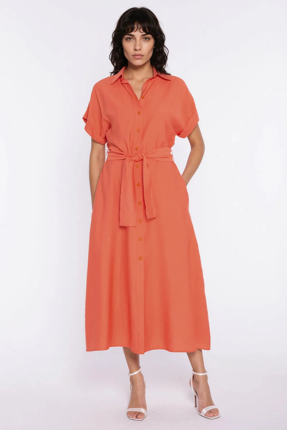 Robe de jour orange – Image 4