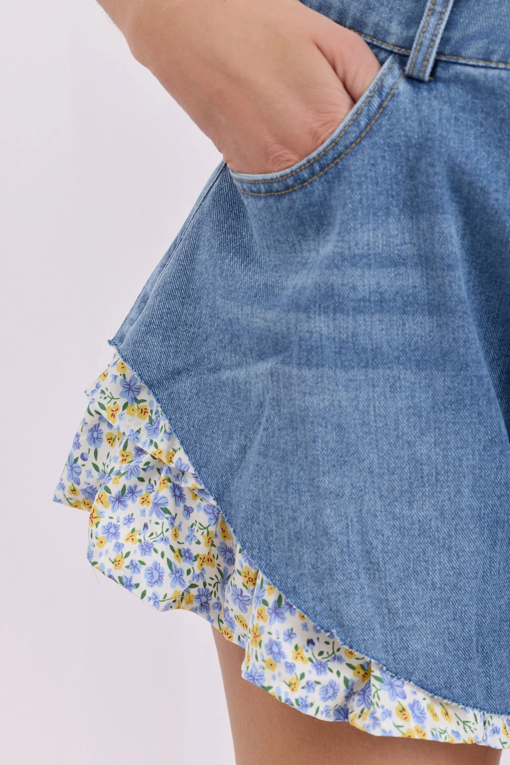 Szorty jeansowe bleu – Image 4