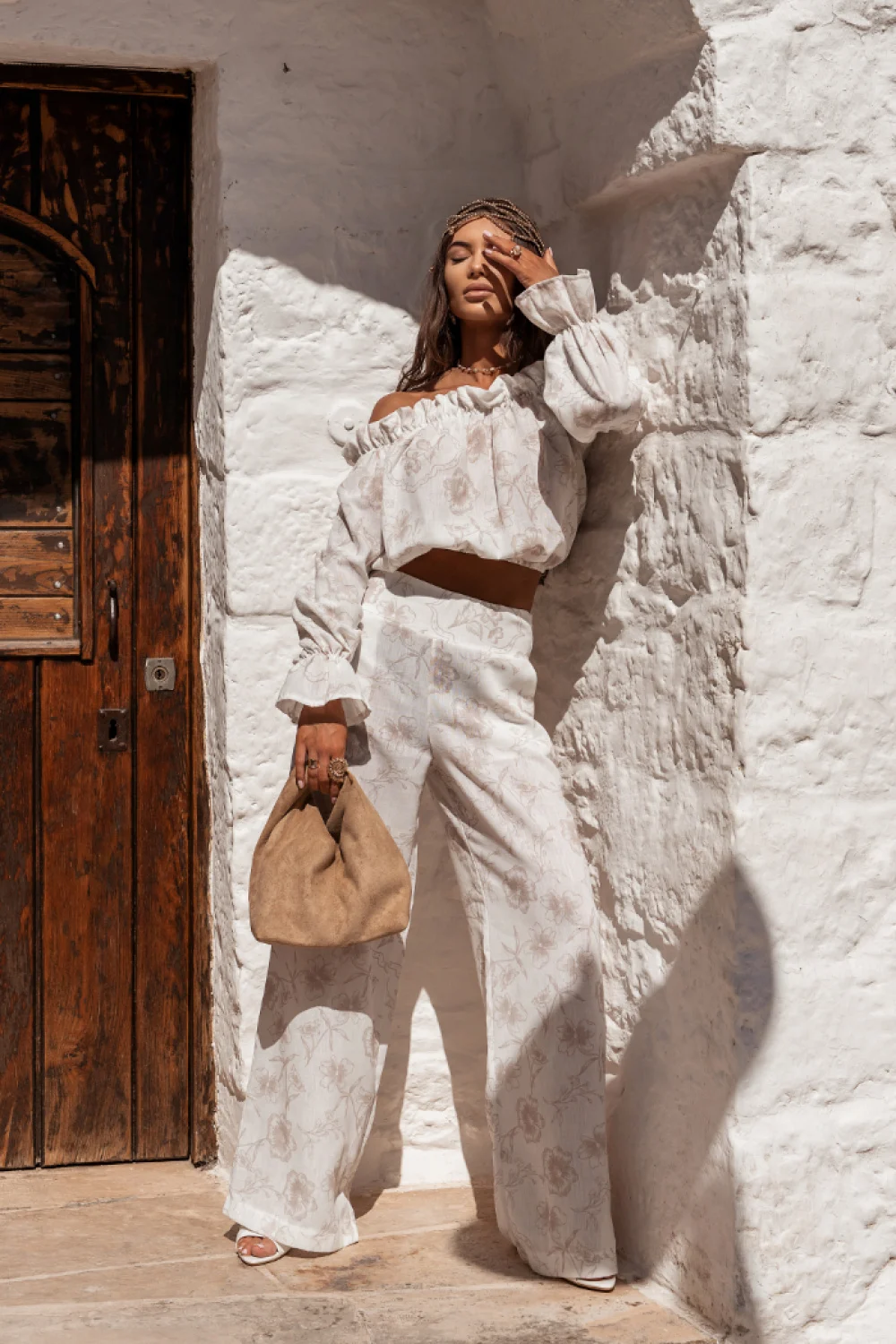 Ensemble beige