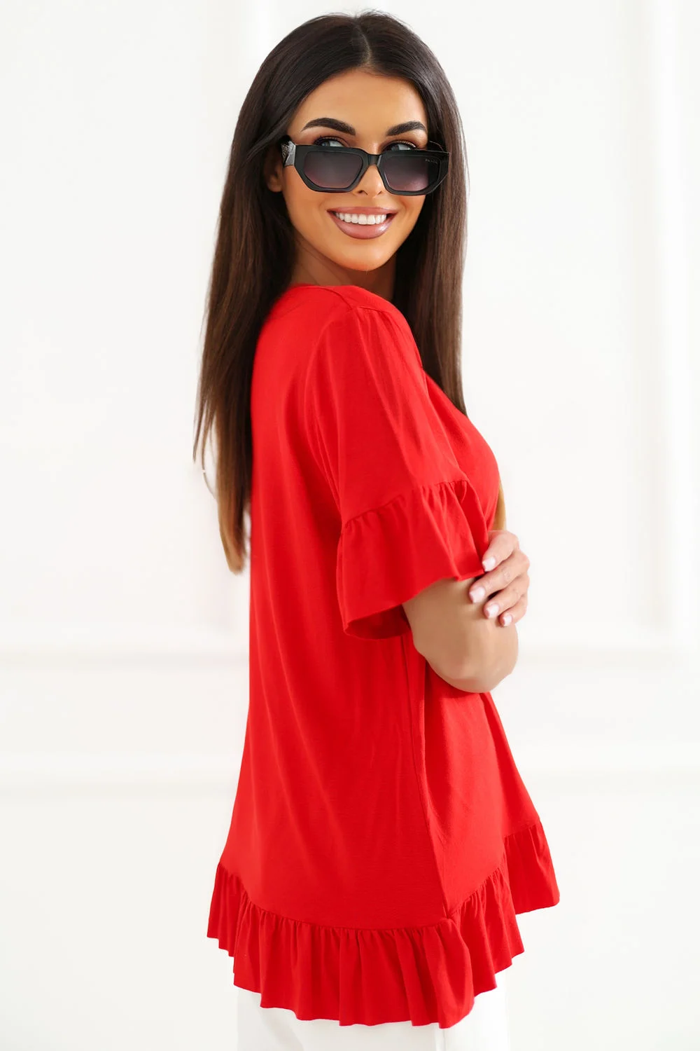 Chemisier rouge – Image 3