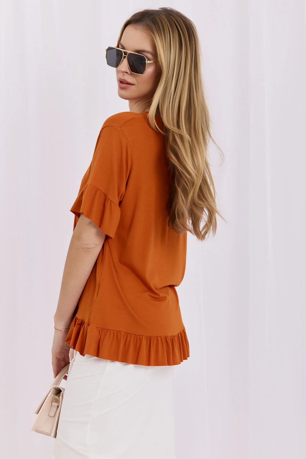 Chemisier orange – Image 3
