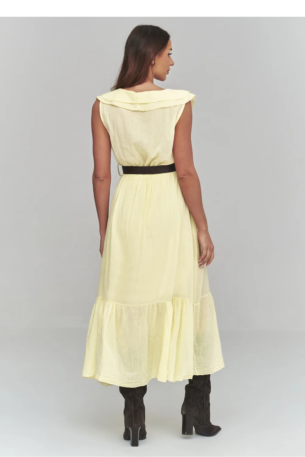 Robe de jour jaune – Image 3
