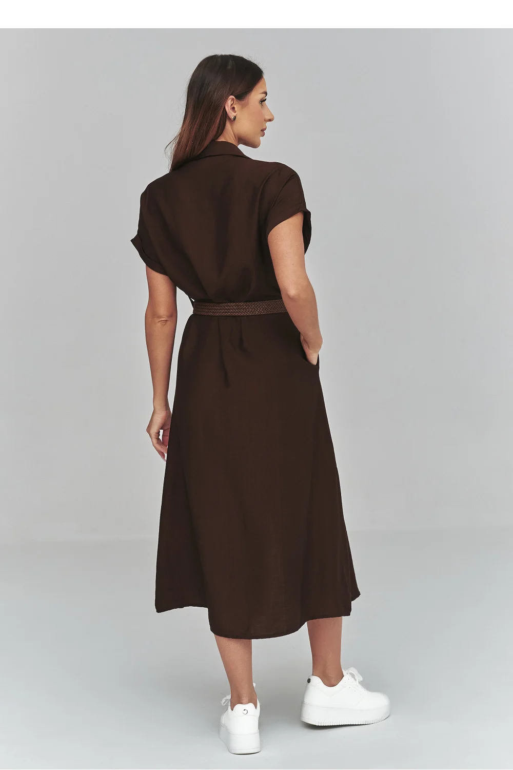 Robe de jour brune – Image 2