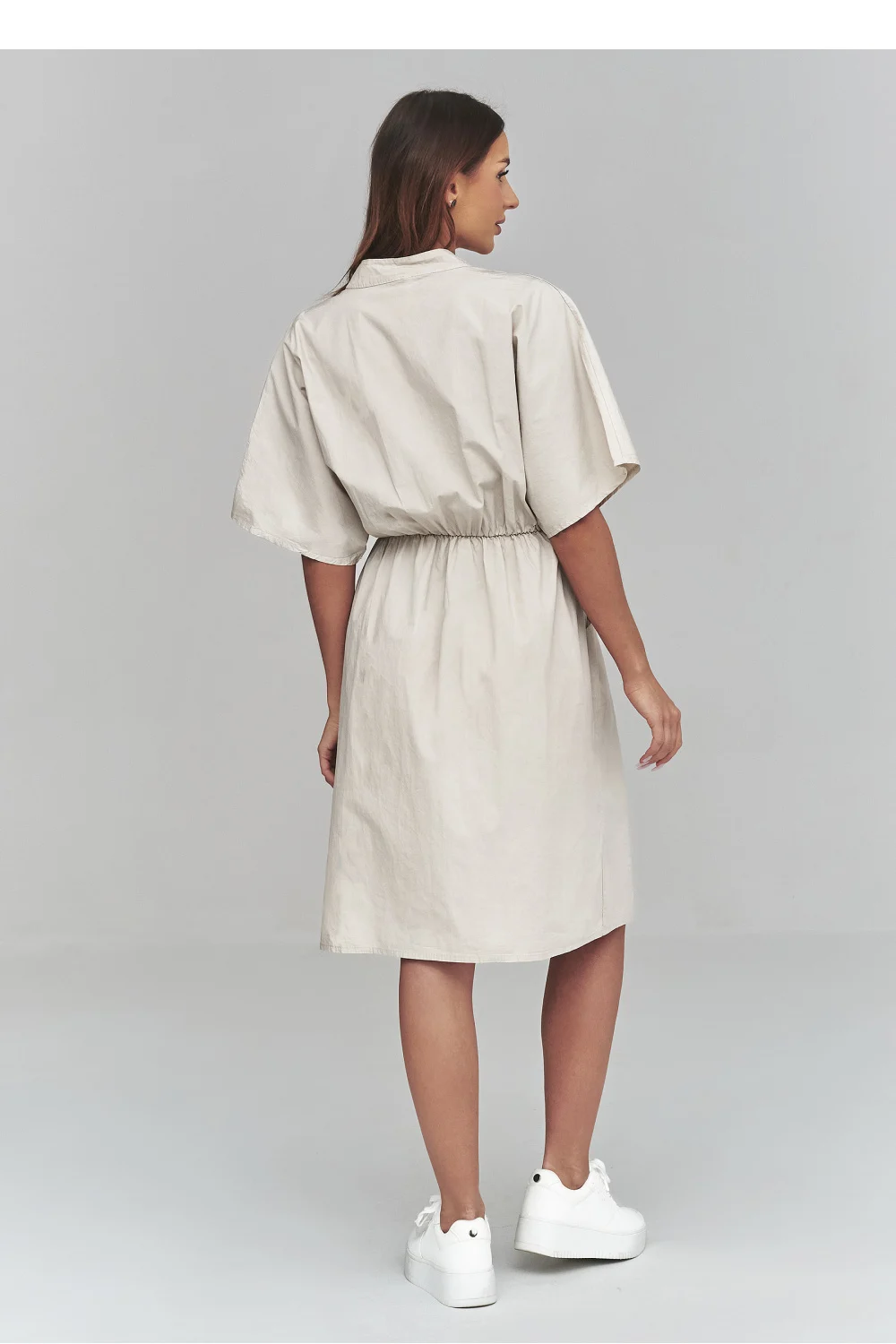 Robe de jour beige – Image 3
