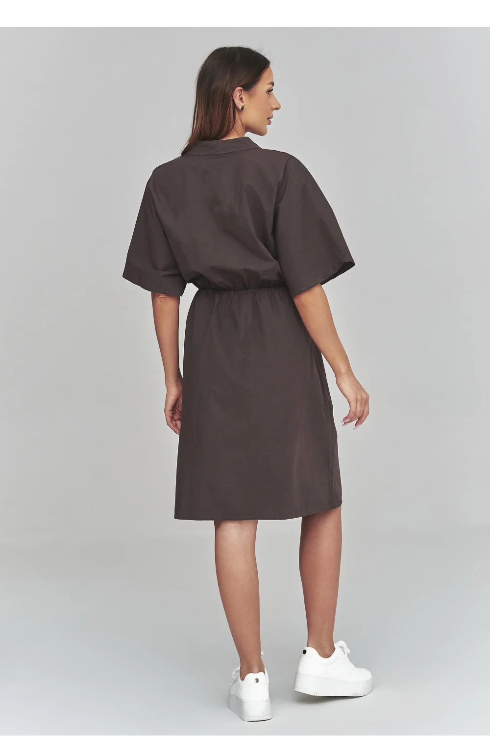 Robe de jour brune – Image 3