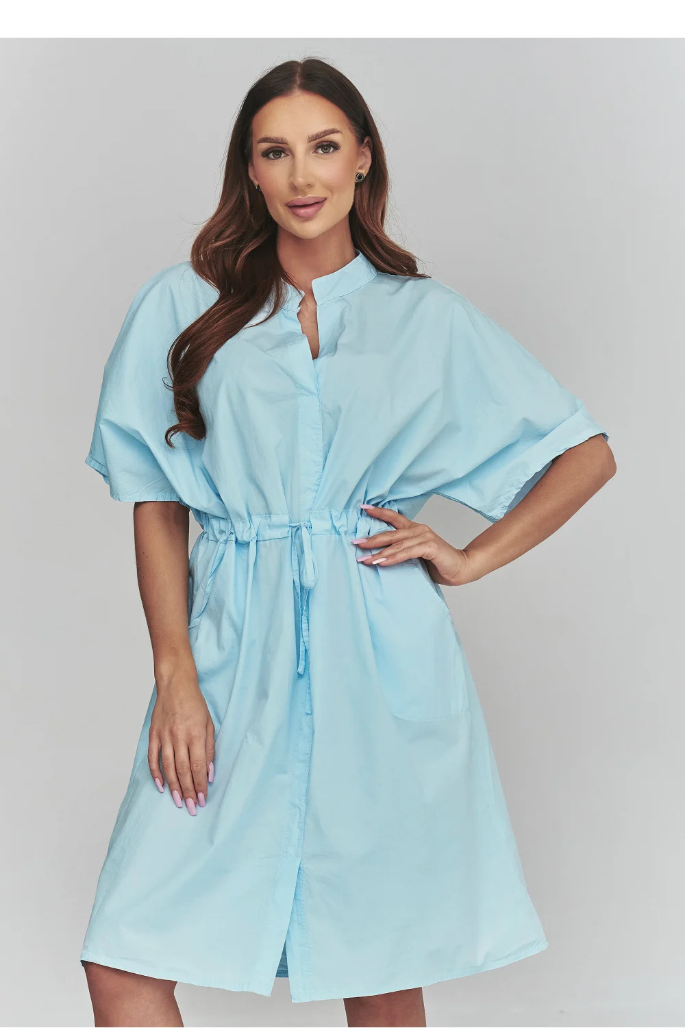 Robe de jour bleue