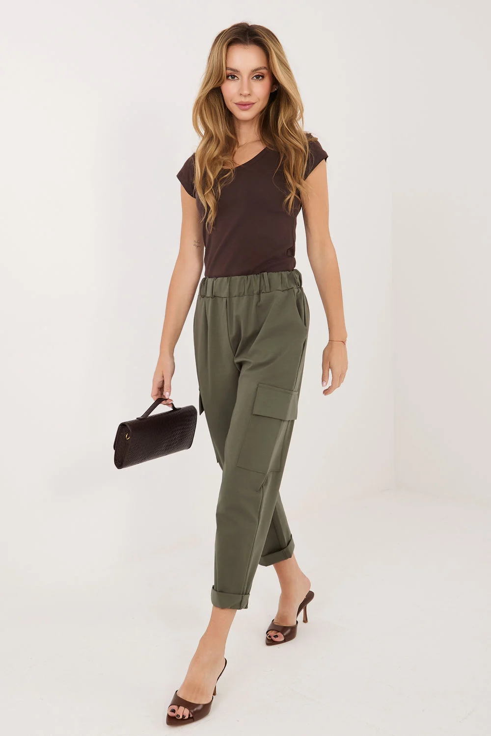 T-shirt brun – Image 2