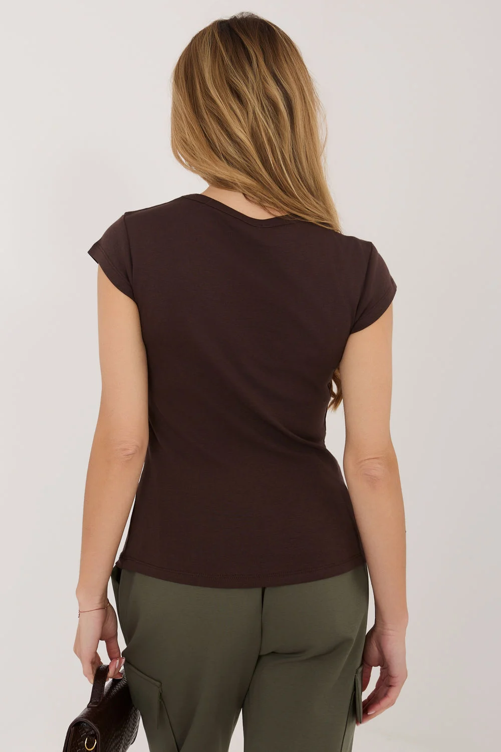 T-shirt brun – Image 3