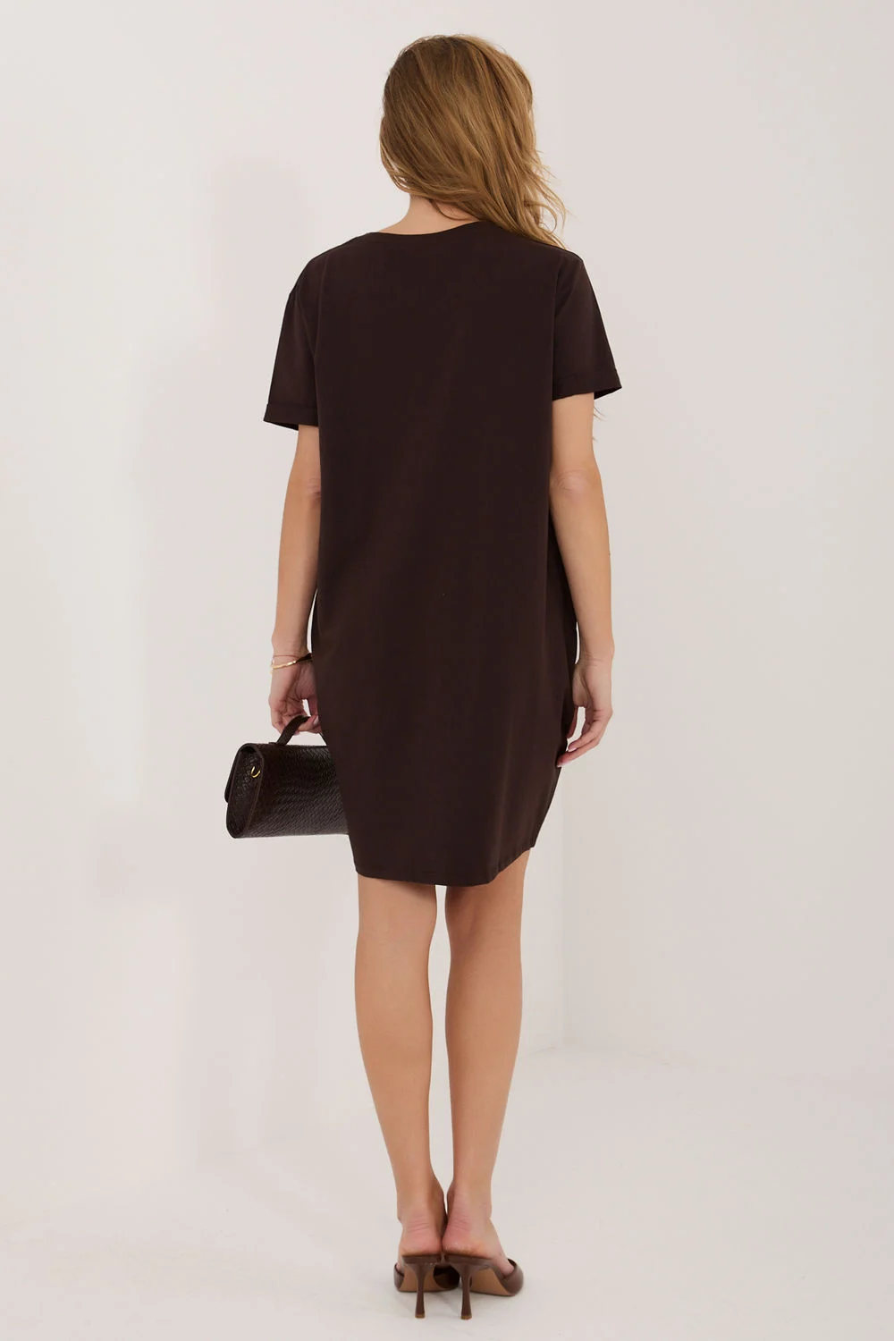 Robe de jour brune – Image 3
