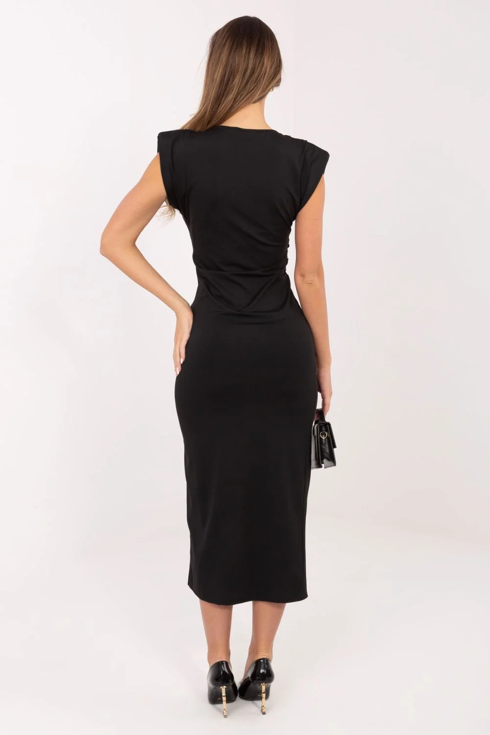 Robe de cocktail noire – Image 4