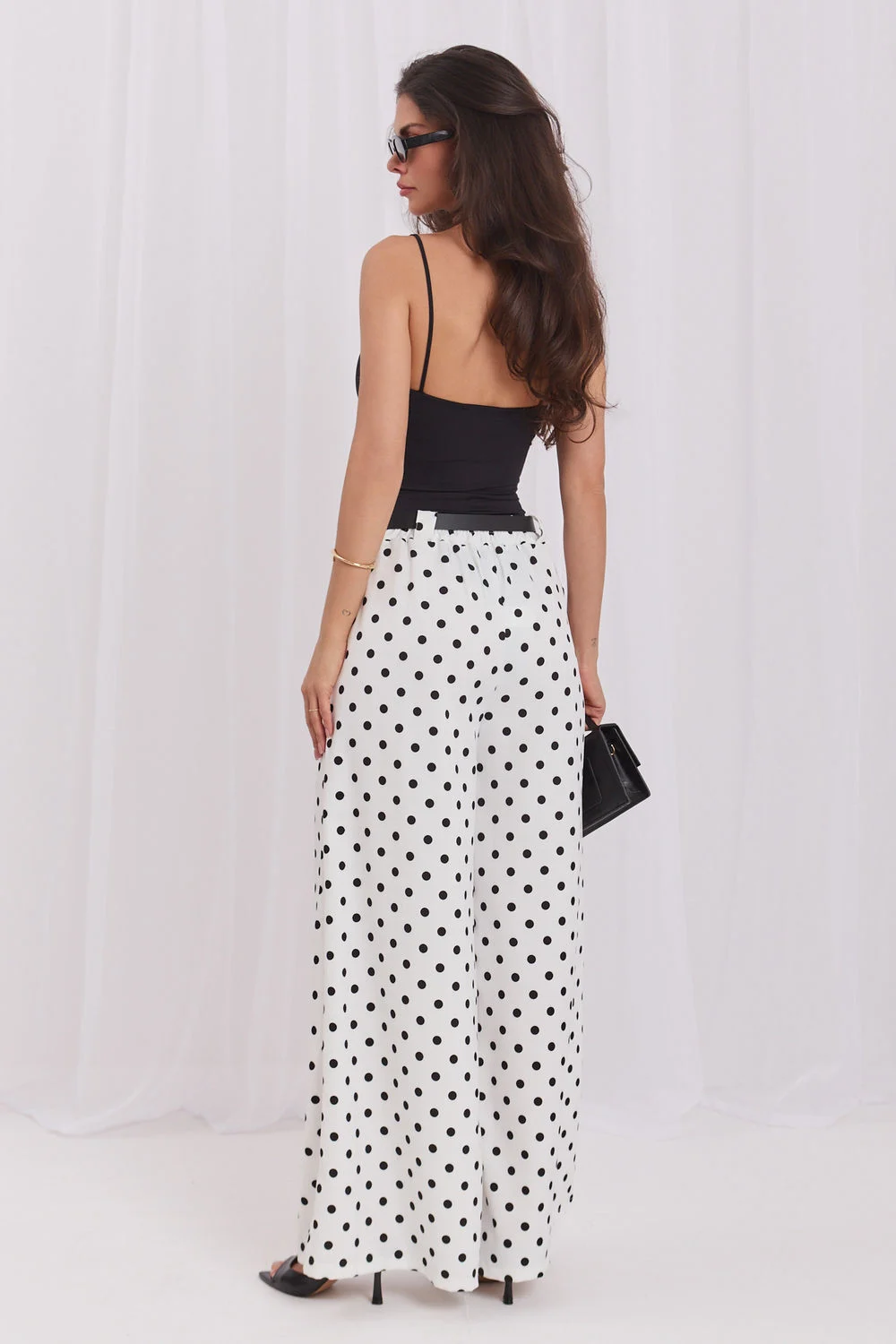 Pantalon femme blanc – Image 3