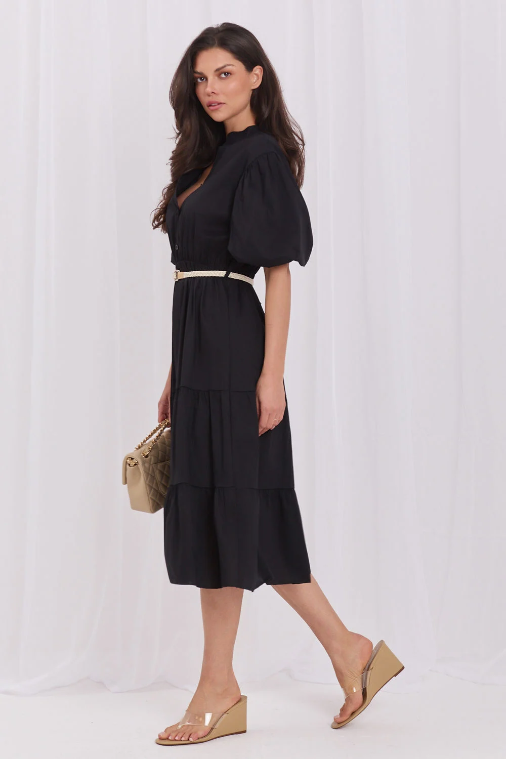 Robe de jour noire – Image 2