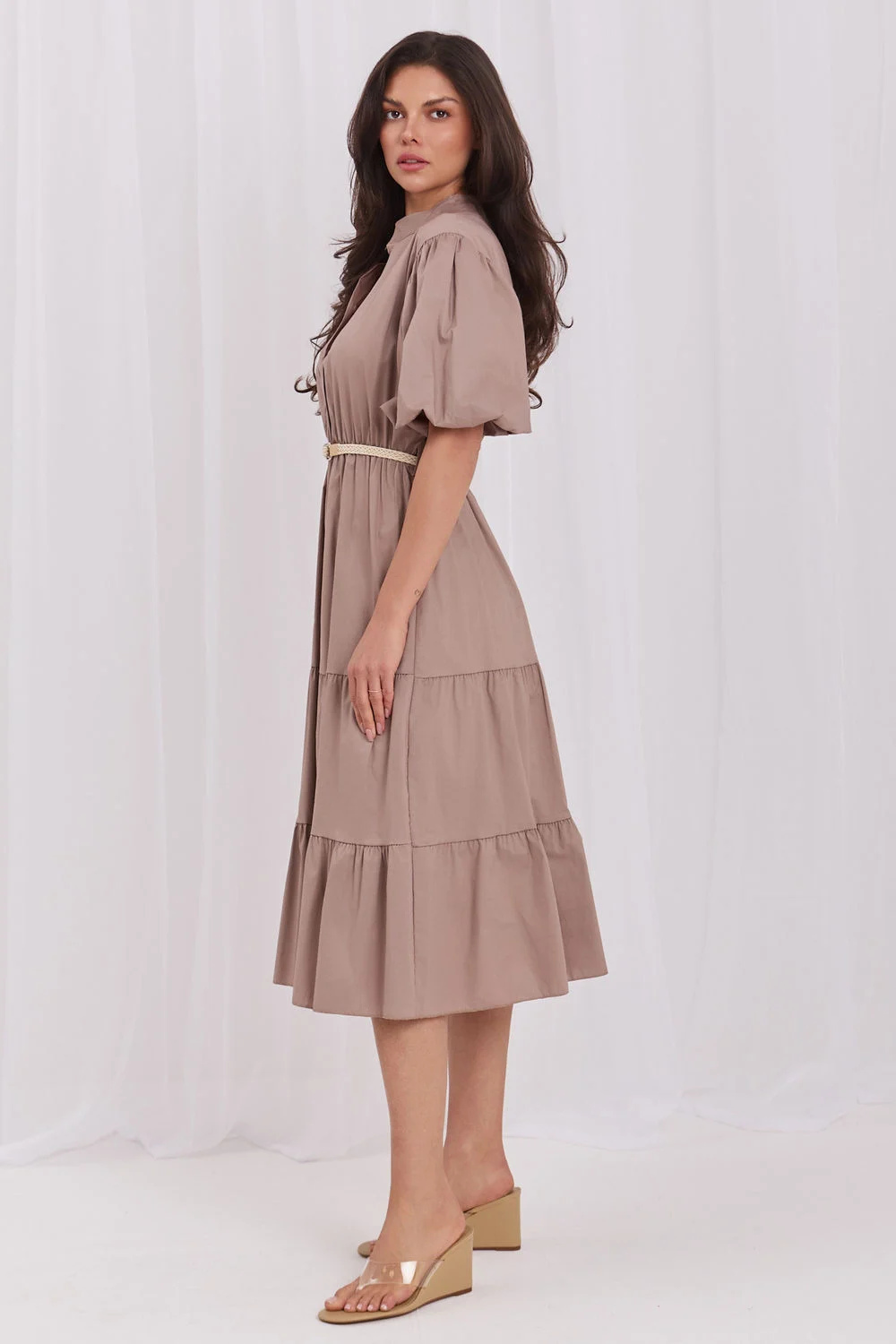 Robe de jour brune – Image 2