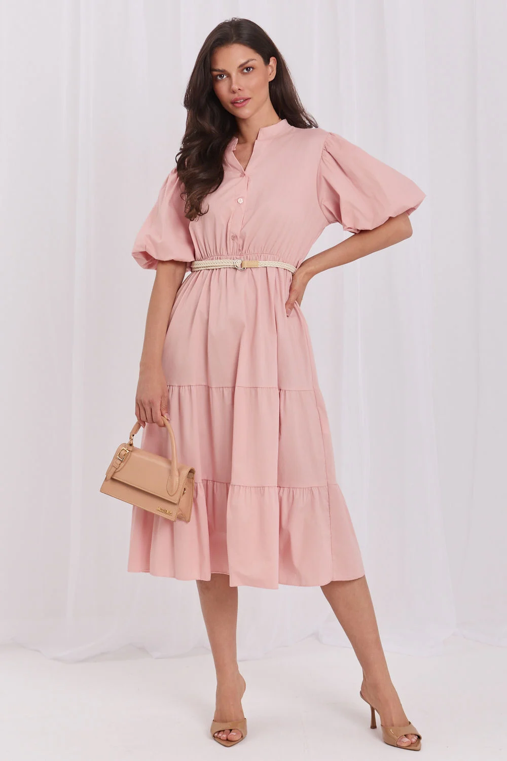 Robe de jour rose