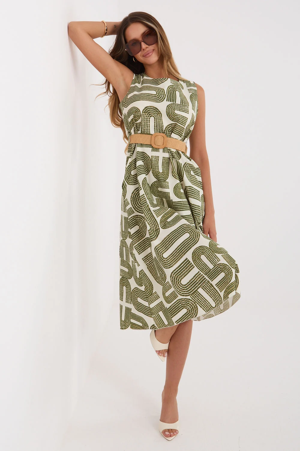 Robe de jour verte – Image 2