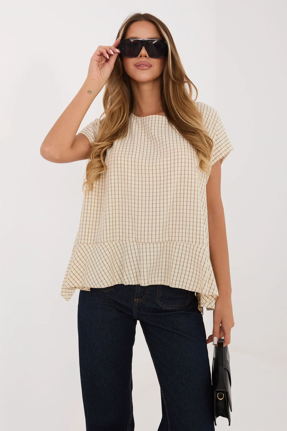 Chemisier beige