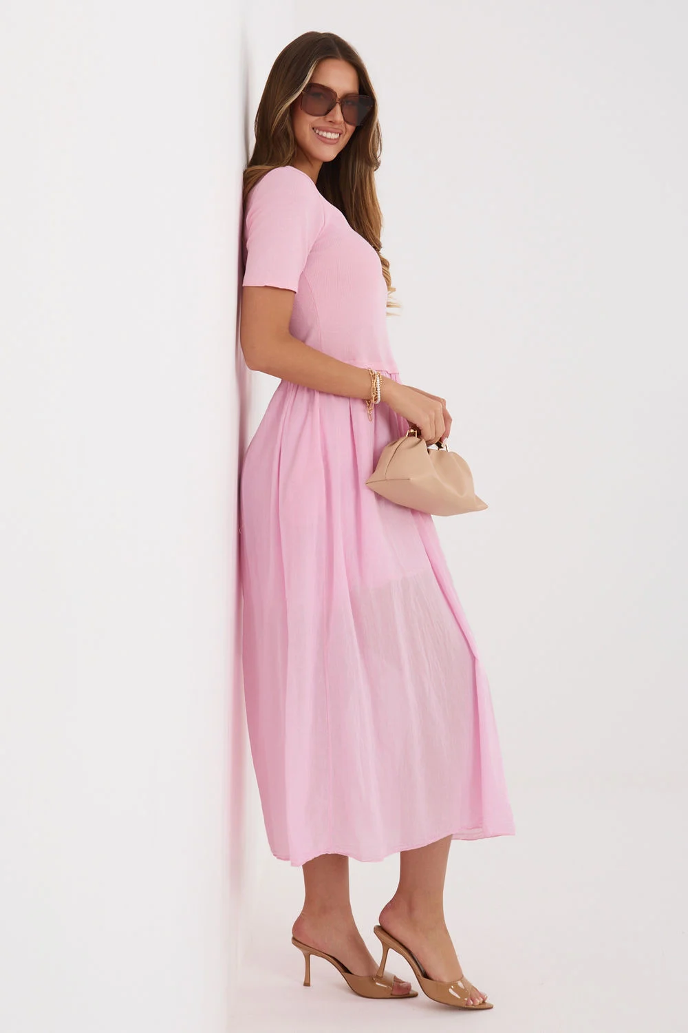 Robe de jour rose – Image 2