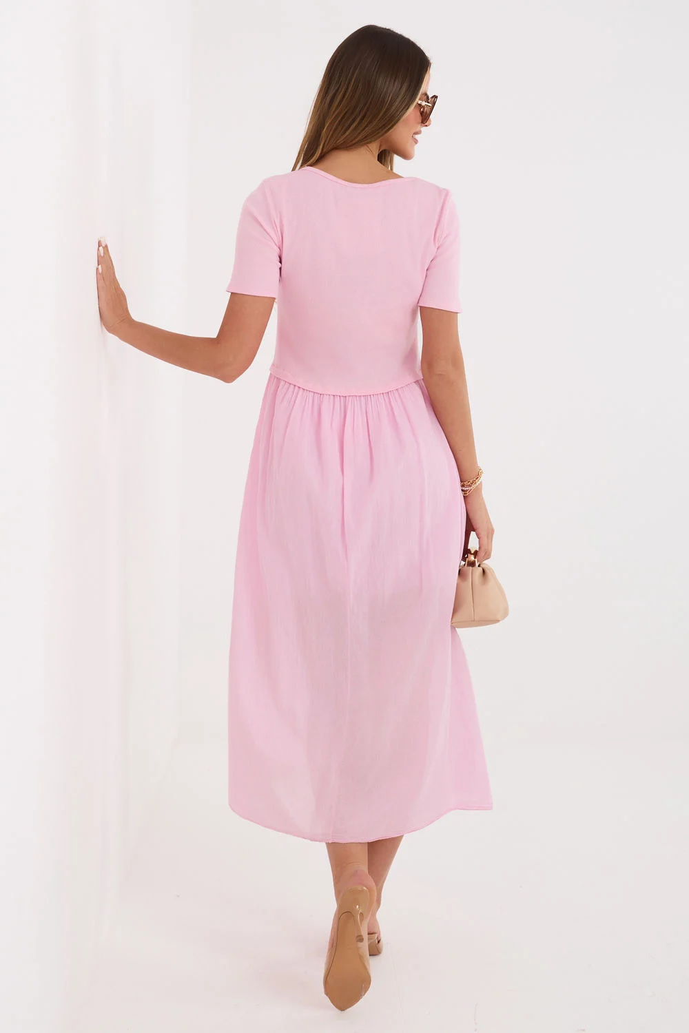 Robe de jour rose – Image 3