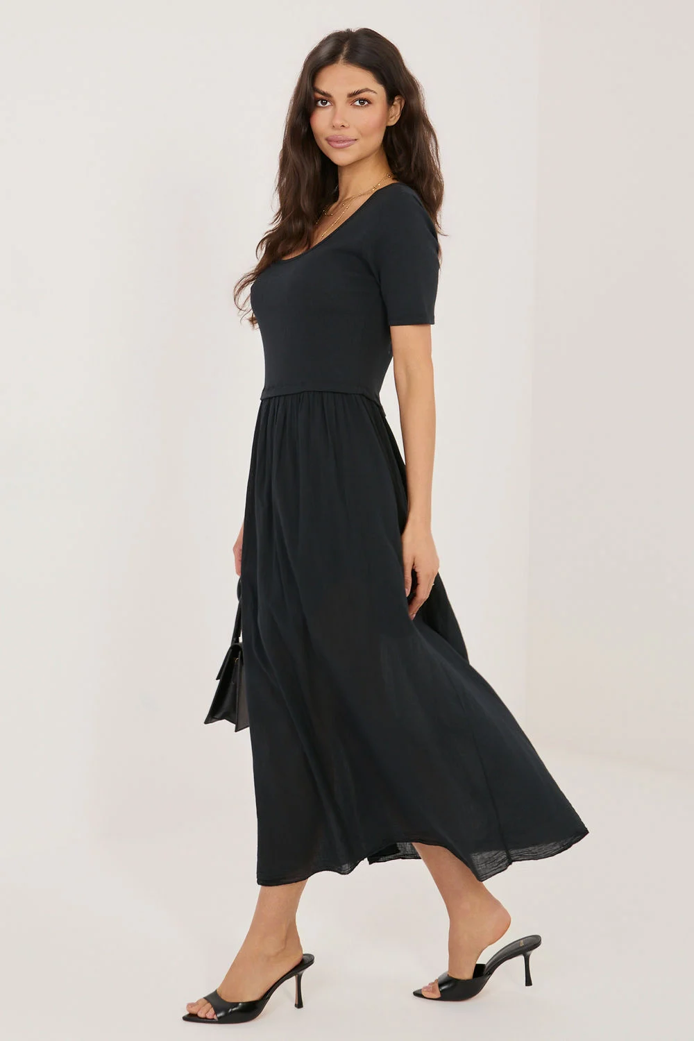 Robe de jour noire – Image 2