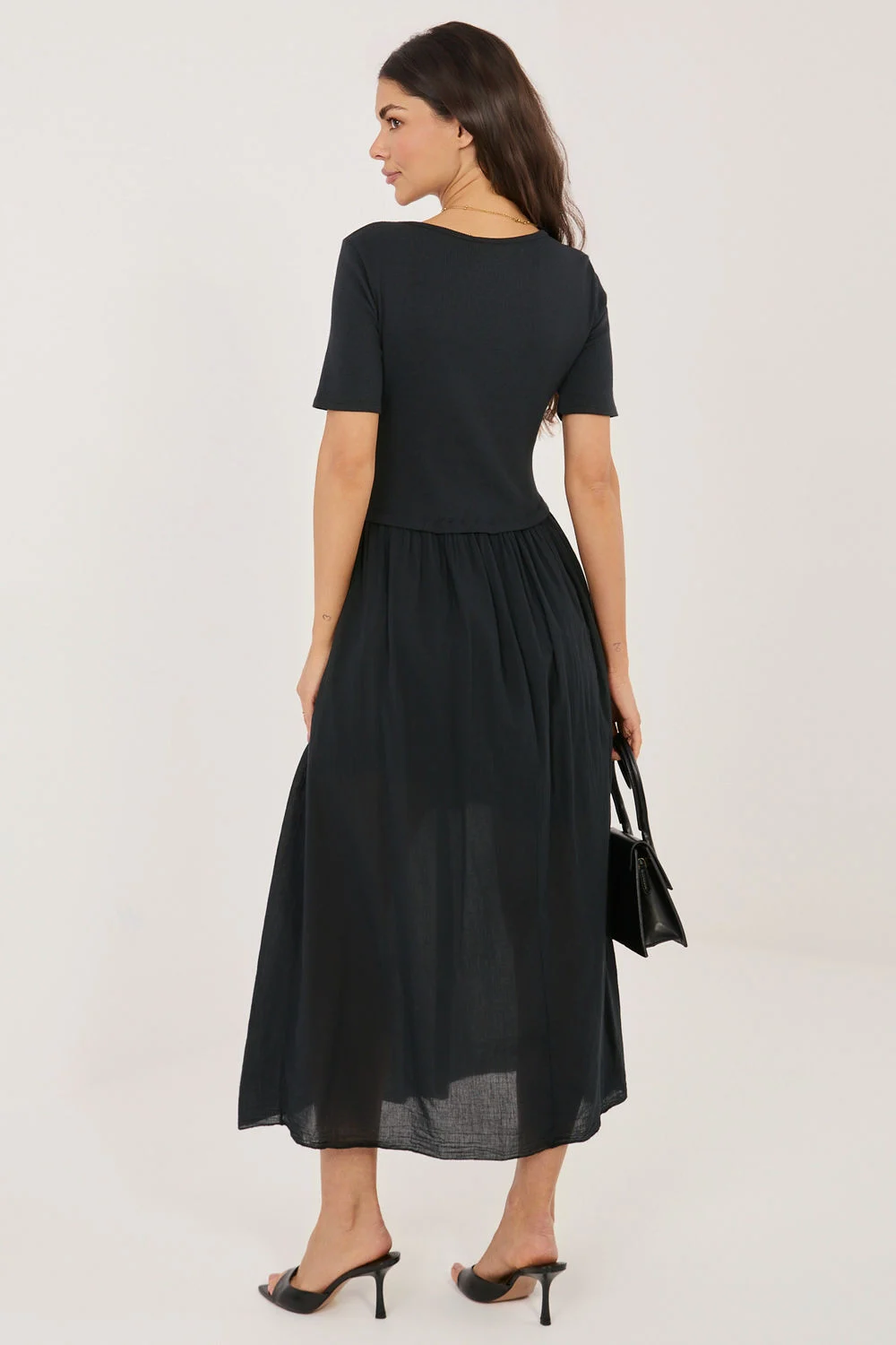 Robe de jour noire – Image 3
