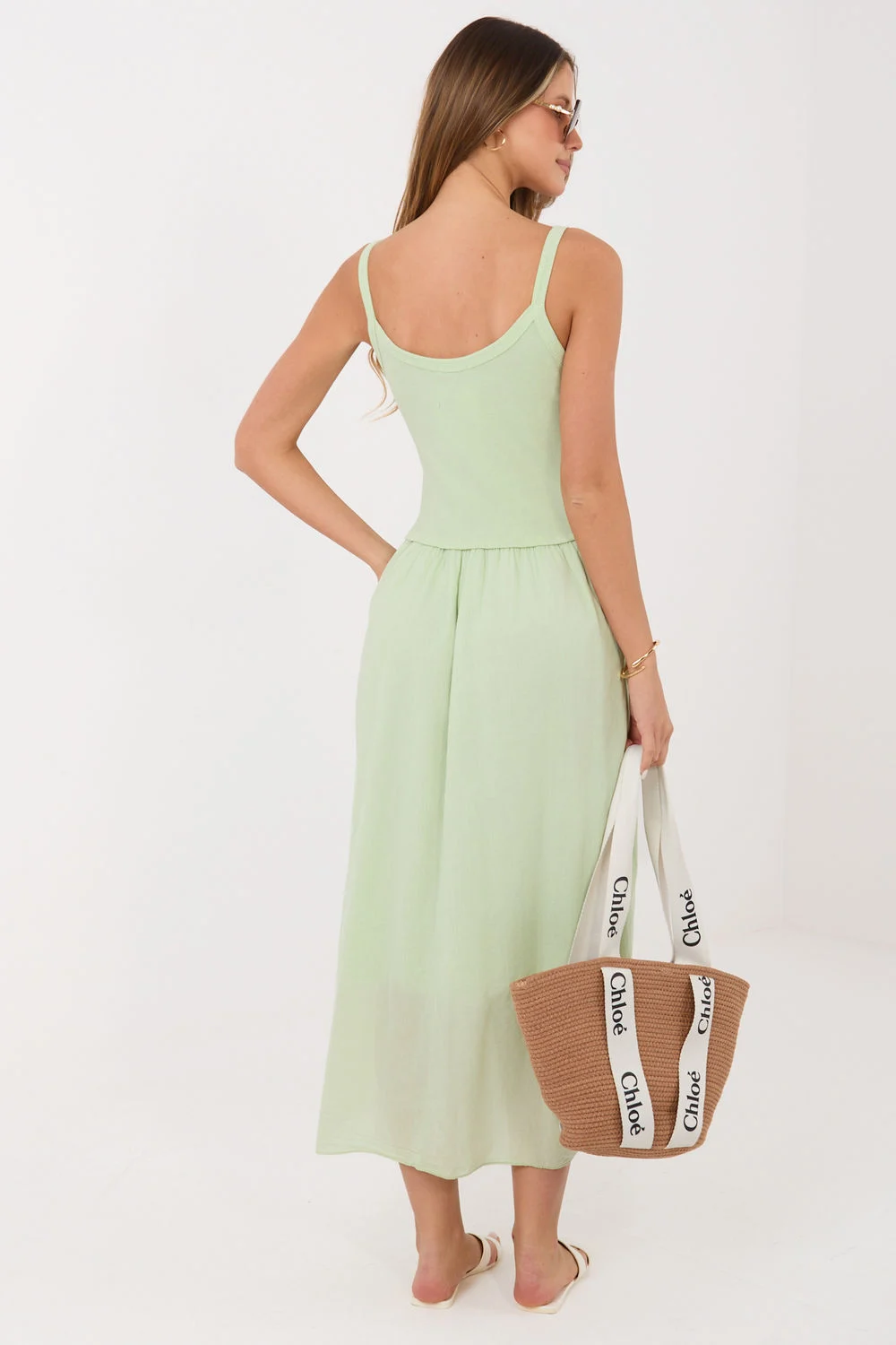 Robe de jour verte – Image 3