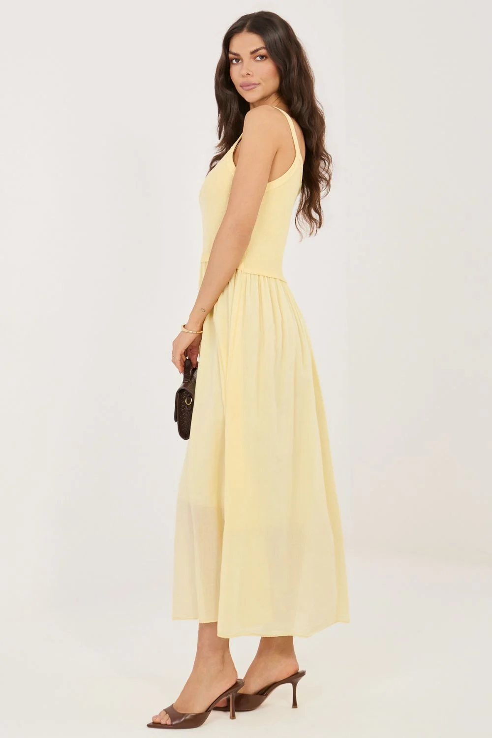 Robe de jour jaune – Image 3