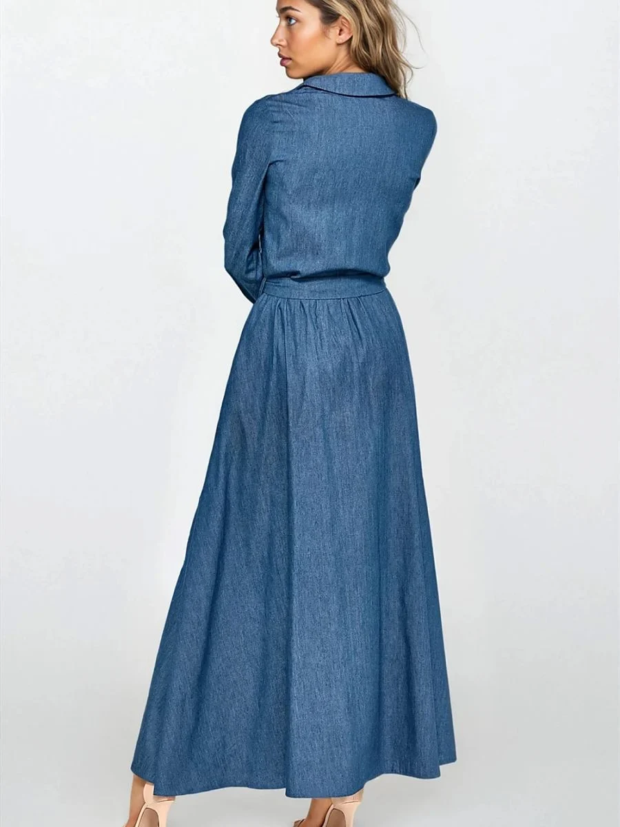 Robe de jour bleue – Image 2