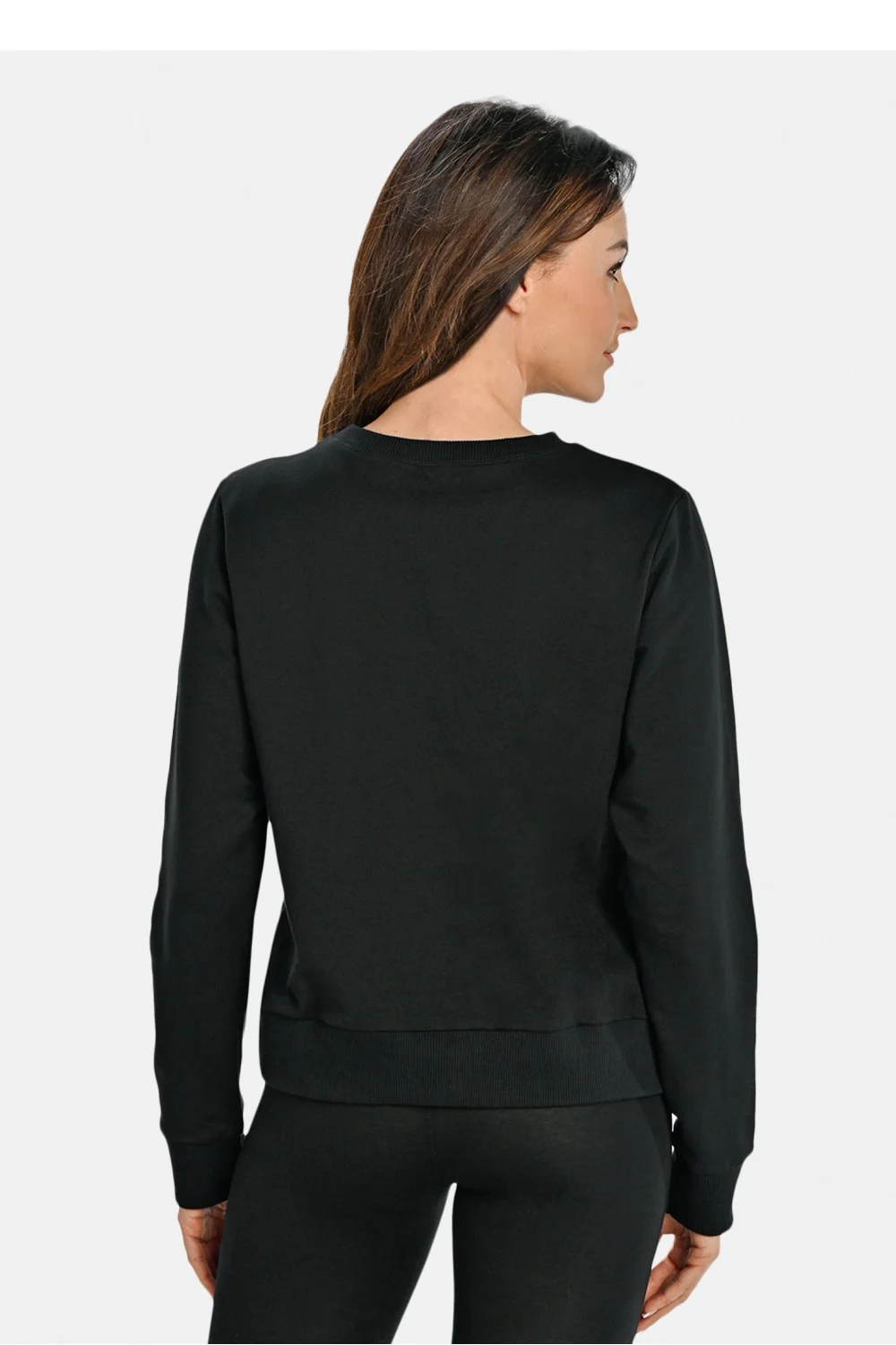 Sweatshirt noir – Image 2