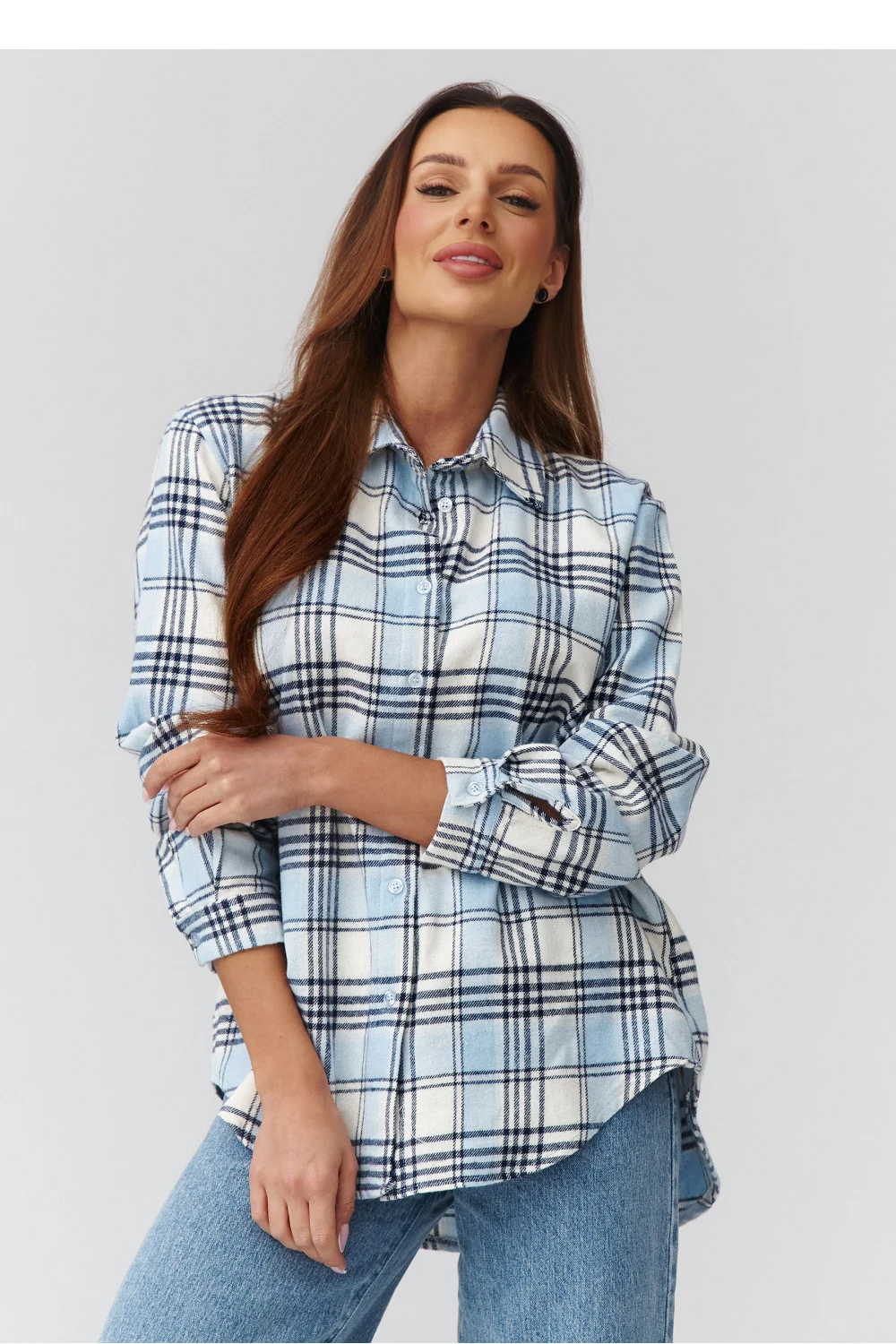 Chemise manche longue multicouleur