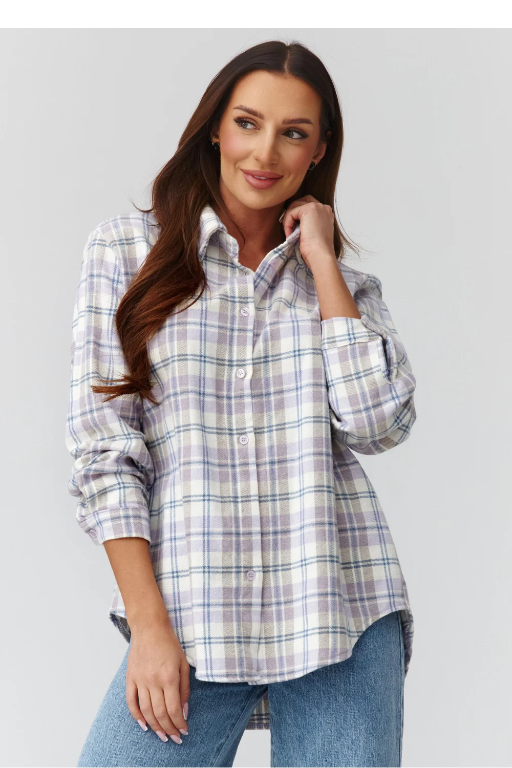 Chemise manche longue multicouleur